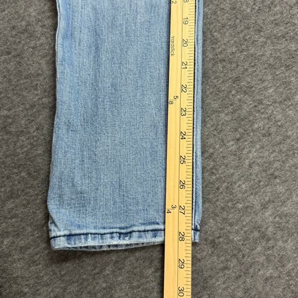 Celebrity Pink Jeans Womens Size 9/29 (30X28) Distressed High Rise Straight Leg‎ - Picture 7 of 15
